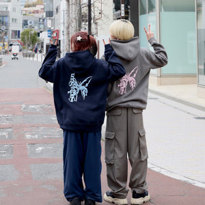 HEAVY WEIGHT BUTTERFLY LOGO HOODIE