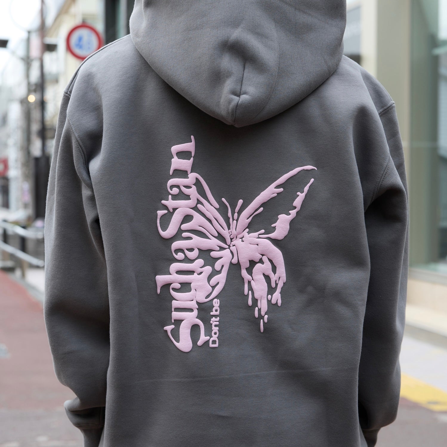 HEAVY WEIGHT BUTTERFLY LOGO HOODIE