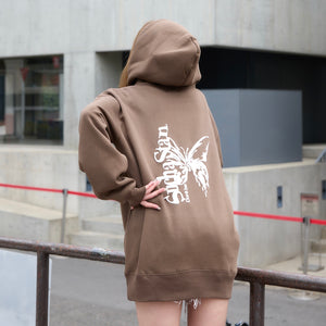 HEAVY WEIGHT BUTTERFLY LOGO HOODIE