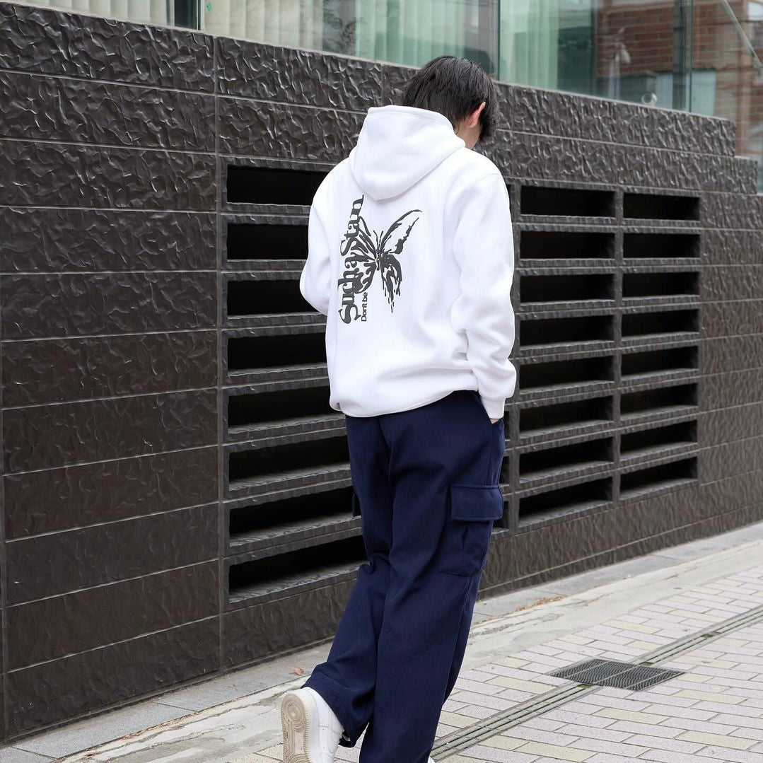 HEAVY WEIGHT BUTTERFLY LOGO HOODIE