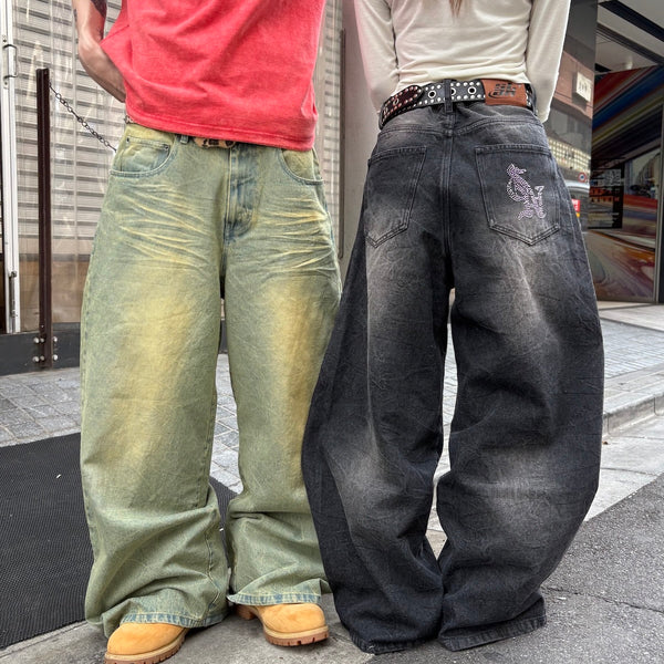 G-STARデニム製サイの置物 黒い台座付き STAN rhinestorne denim – Such a Stan