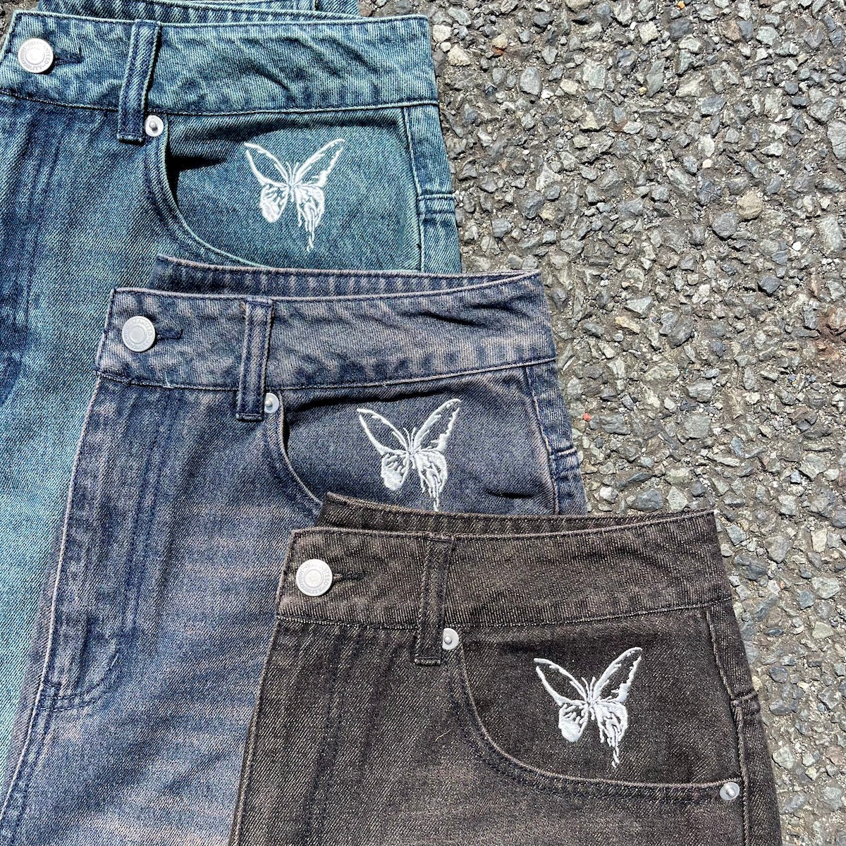 STAN Butterfly Stitch Denim