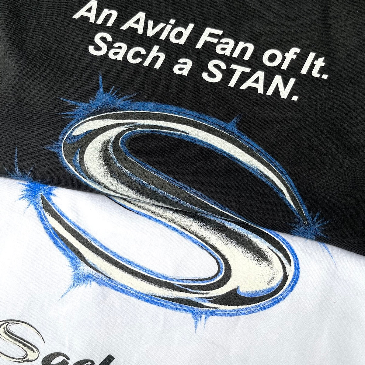 STAN "S" logo metallic T-shirt