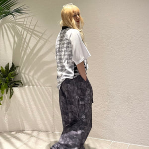 STAN Marble camo nylon pants