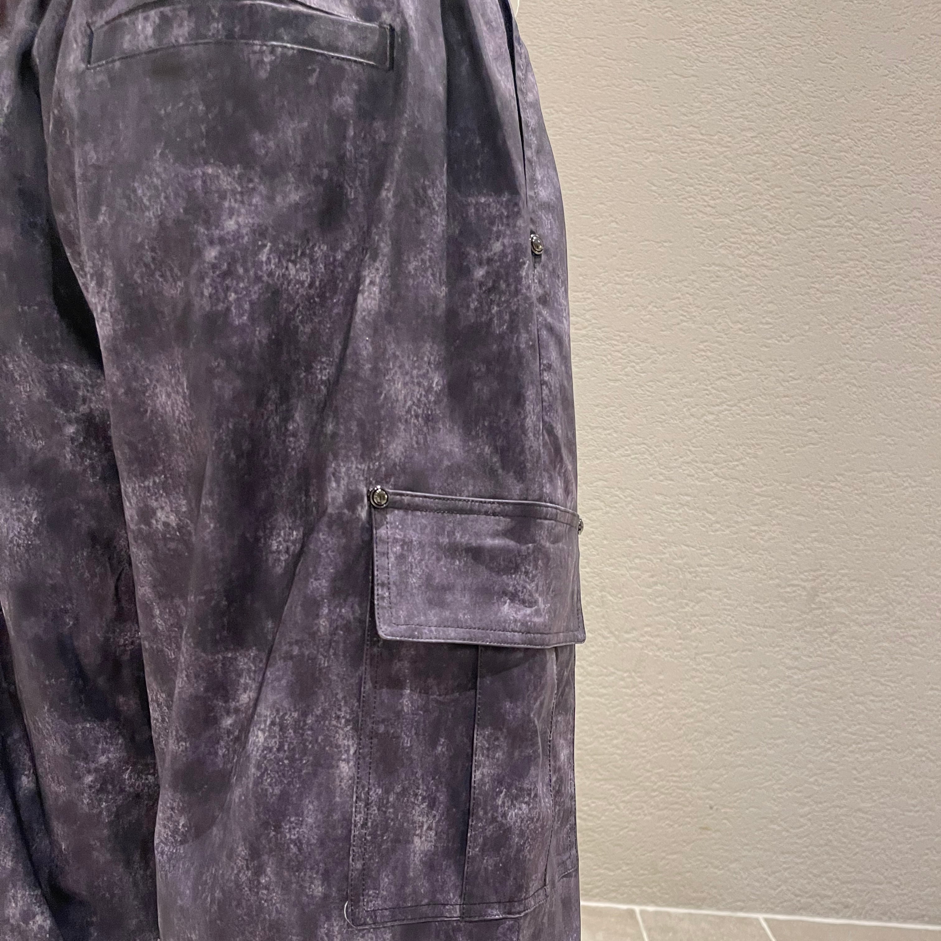 STAN Marble camo nylon pants