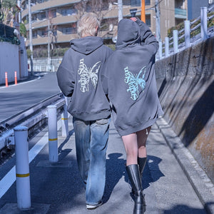 Butterfly logo Original Pigment hoodie