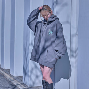 Butterfly logo Original Pigment hoodie