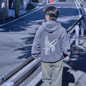 Butterfly logo Original Pigment hoodie