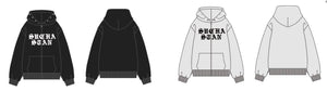 STAN patch work logo zip hoodie free